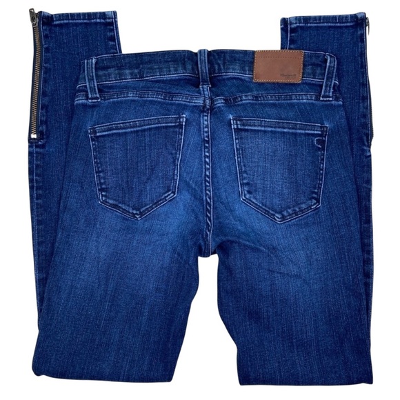 MADEWELL Skinny Skinny Ankle Zip Denim Jeans - Picture 3 of 6